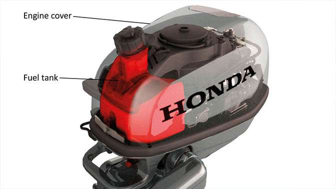 Honda hajó üzemanyag rendszerek