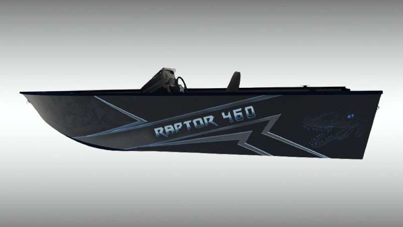 Raptor 460 sc alumínium horgászhajó