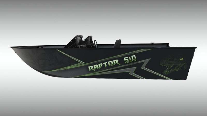 Raptor 510 sc alumínium horgászhajó