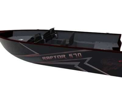 raptor 570 SC alumínium horgászhajó 6